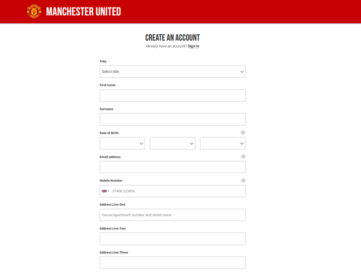 Register MUFC